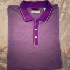 Purple Alex Cannon Polo Shirt XXL